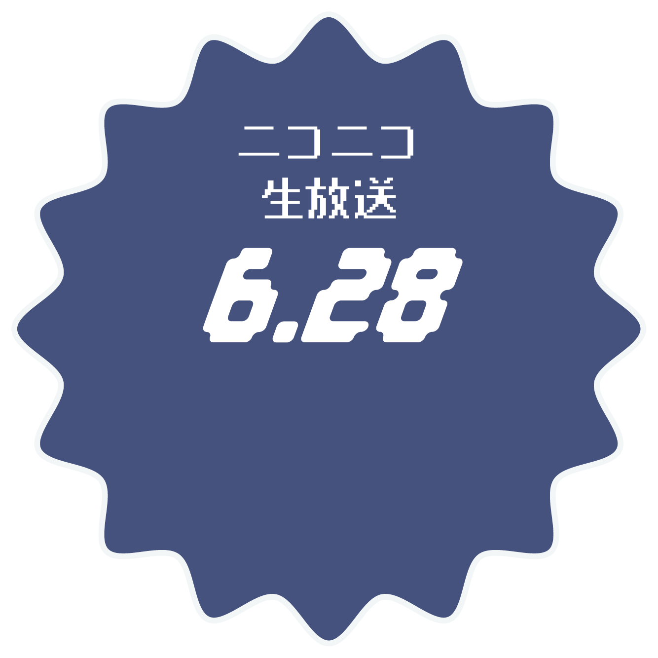 ニコニコ生放送 6.28